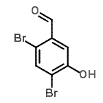 CAS#: 3111-51-1, 2,4-Dibromo-5-Hydroxybenzaldehyde
