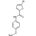CAS#: 31136-81-9, 5-Bromo-N-(4-Methoxyphenyl)-2-Furamide