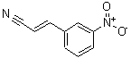 CAS 登录号：31145-08-1， (2E)-3-(3-硝基苯基)丙烯腈