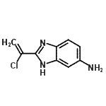 CAS#: 31148-16-0, 2-(1-Chlorovinyl)-1H-Benzimidazol-5-Amine