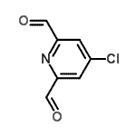 CAS#: 311767-65-4, 4-Chloro-2,6-Pyridinedicarbaldehyde