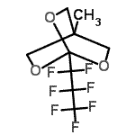 CAS 登录号：31185-67-8， 1-(七氟丙基)-4-甲基-2,6,7-三氧杂双环[2.2.2]辛烷