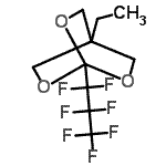 CAS 登录号：31185-68-9， 4-乙基-1-(七氟丙基)-2,6,7-三氧杂双环[2.2.2]辛烷