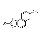 CAS#: 3119-51-5, 2,7-Dimethyl[1,3]Thiazolo[5,4-f]Quinoline