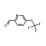 CAS 登录号：31191-05-6， 5-(三氟甲氧基)-2-吡啶甲醛