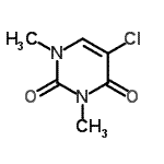 CAS#: 31217-00-2, 5-Chloro-1,3-Dimethyl-2,4(1H,3H)-Pyrimidinedione