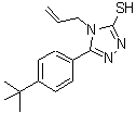 CAS#: 312290-54-3, 4-Allyl-5-[4-(2-Methyl-2-Propanyl)Phenyl]-4H-1,2,4-Triazole-3-Thiol