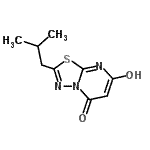 CAS#: 312316-18-0, 7-Hydroxy-2-Isobutyl-5H-[1,3,4]Thiadiazolo[3,2-a]Pyrimidin-5-One