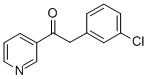 CAS#: 31251-55-5, 2-(3-Chlorophenyl)-1-(3-Pyridinyl)-1-Ethanone
