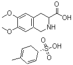 CAS#: 312623-76-0, (S)-(-)-1,2,3,4-Tetrahydro-6,7-dimethoxy-3-isoquinolinecarboxylic acid p-toluenesulfonic acid salt