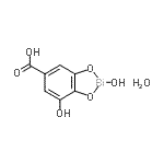 CAS#: 312623-77-1, 2,7-Dihydroxy-1,3,2-Benzodioxabismole-5-Carboxylic Acid Hydrate (1:1)