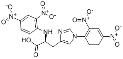 CAS 登录号：3129-33-7， 二(2,4-二硝基苯基)-L-组氨酸