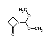 CAS#: 312909-09-4, 1-(Dimethoxymethyl)-2-Azetidinone