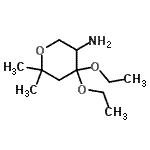 CAS#: 312930-66-8, 4,4-Diethoxy-6,6-Dimethyltetrahydro-2H-Pyran-3-Amine