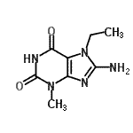 CAS#: 313507-18-5, 8-Amino-7-Ethyl-3-Methyl-3,7-Dihydro-1H-Purine-2,6-Dione