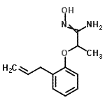 CAS#: 313553-57-0, 2-(2-Allylphenoxy)-N'-Hydroxypropanimidamide