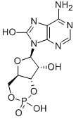 CAS#: 31356-95-3, 7,8-Dihydro-8-Oxoadenosine-3',5'-Cyclic Monophosphate