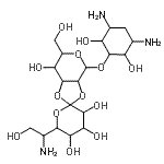 CAS#: 31357-30-9, 6'-(1-Amino-2-Hydroxyethyl)-4-[(3,5-Diamino-2,6-Dihydroxycyclohexyl)Oxy]-6-(Hydroxymethyl)Octahydro-4H-Spiro[1,3-Dioxolo[4,5-c]Pyran-2,2'-Pyran]-3',4',5',7-Tetrol