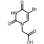 CAS#: 31385-63-4, (5-Bromo-2,4-Dioxo-3,4-Dihydro-1(2H)-Pyrimidinyl)Acetic Acid