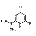 CAS 登录号：313961-71-6， 2-(二甲基氨基)-6-氟-4(1H)-嘧啶酮