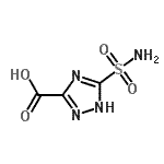 CAS#: 313963-93-8, 3-Sulfamoyl-1H-1,2,4-Triazole-5-Carboxylic Acid