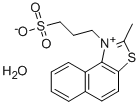 CAS#: 314041-33-3, 2-Methyl-1-(3-sulfopropyl)naphtho[1,2-d]thiazolium hydroxide inner salt monohydrate