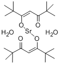 CAS#: 314075-42-8, Strontium Bis(2,2,6,6-tetramethyl-5-oxohept-3-en-3-olate) dihydrate