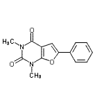 CAS#: 314272-06-5, 1,3-Dimethyl-6-Phenylfuro[2,3-d]Pyrimidine-2,4(1H,3H)-Dione