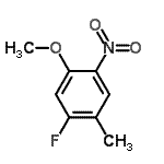 CAS#: 314298-13-0, 1-Fluoro-5-Methoxy-2-Methyl-4-Nitrobenzene