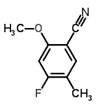 CAS#: 314298-16-3, 4-Fluoro-2-Methoxy-5-Methylbenzonitrile