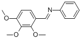CAS#: 31434-97-6, N-Phenyl-1-(2,3,4-Trimethoxyphenyl)Methanimine
