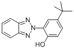 CAS 登录号：3147-76-0， 2-(5-叔丁基-2-羟基苯基)苯并三唑