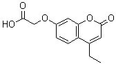 CAS#: 314742-22-8, [(4-Ethyl-2-Oxo-2H-Chromen-7-Yl)Oxy]Acetic Acid