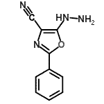 CAS#: 314748-14-6, 5-Hydrazino-2-Phenyl-1,3-Oxazole-4-Carbonitrile