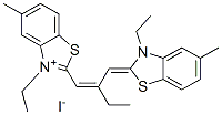 CAS#: 3148-90-1, (2Z)-3-Ethyl-2-[(2E)-2-[(3-Ethyl-5-Methyl-2H-1,3-Benzothiazol-1-Ium-2-Yl)Methylidene]Butylidene]-5-Methyl-1,3-Benzothiazole Iodide