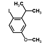 CAS#: 31539-90-9, 1-Iodo-2-Isopropyl-4-Methoxybenzene