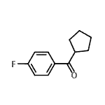 CAS#: 31545-25-2, Cyclopentyl(4-Fluorophenyl)Methanone