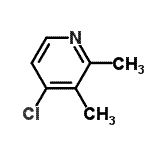 CAS#: 315496-27-6, 4-Chloro-2,3-Dimethylpyridine