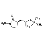 CAS#: 315498-67-0, 2-Methyl-2-Propanyl [(3S)-1-Amino-2-Oxo-3-Pyrrolidinyl]Carbamate
