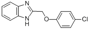 CAS 登录号：3156-18-1， 2-(4-氯-苯氧基甲基)-1H-苯并咪唑