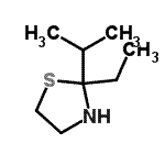 CAS#: 31610-22-7, 2-Ethyl-2-Isopropyl-1,3-Thiazolidine