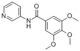 CAS#: 31638-96-7, 3,4,5-Trimethoxy-N-Pyridin-3-Ylbenzamide