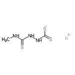 CAS#: 31663-89-5, Potassium 2-(Methylcarbamothioyl)Hydrazinecarbodithioate