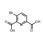 CAS#: 316808-10-3, 3-Bromo-2,6-Pyridinedicarboxylic Acid