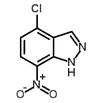 CAS#: 316810-81-8, 4-Chloro-7-Nitro-1H-Indazole