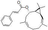 CAS#: 31685-97-9, [(1R,2S,4Z,8Z,10S)-4,8,11,11-Tetramethyl-2-Bicyclo[8.1.0]Undeca-4,8-Dienyl] (E)-3-Phenylprop-2-Enoate