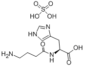CAS#: 31952-91-7, 2-(4-Aminobutanoylamino)-3-(3H-Imidazol-4-Yl)Propanoic Acid sulfate
