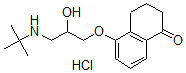 CAS#: 31969-05-8, 5-[3-(Tert-Butylamino)-2-Hydroxypropoxy]-3,4-Dihydro-2H-Naphthalen-1-One Hydrochloride
