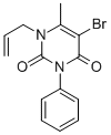CAS#: 32000-72-9, 5-Bromo-6-Methyl-3-Phenyl-1-Prop-2-Enylpyrimidine-2,4-Dione