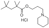 CAS#: 32058-56-3, 3-Piperidin-1-Ylpropyl 2,2,4,4-Tetramethylpentanoate Hydrochloride